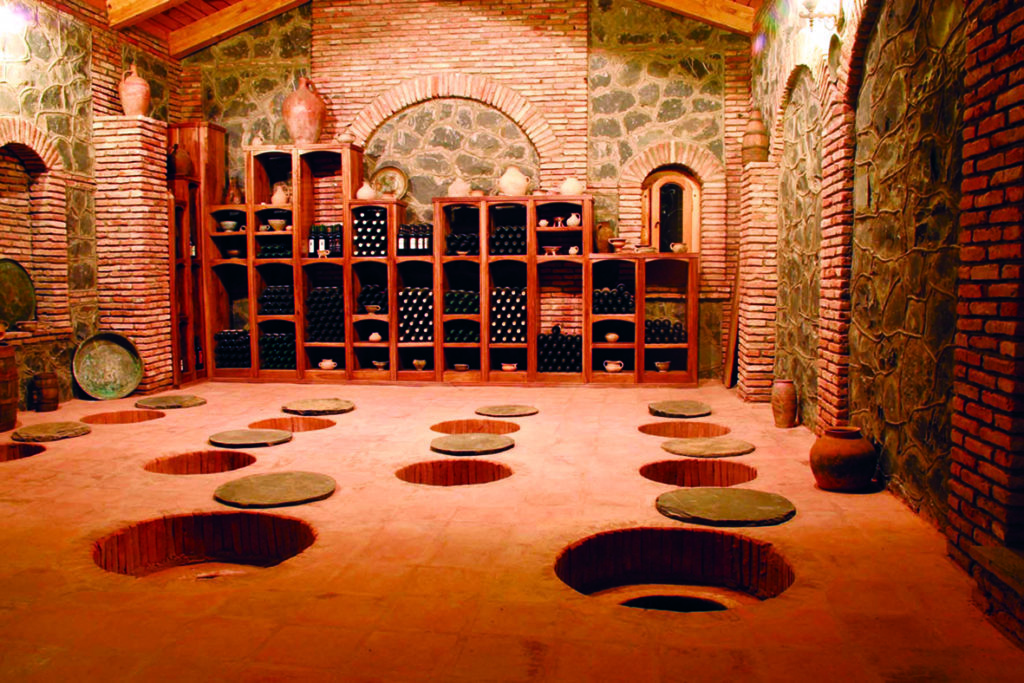 storia del vino georgiano