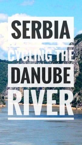 bicycle touring serbia danube
