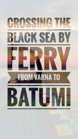 ferry black sea