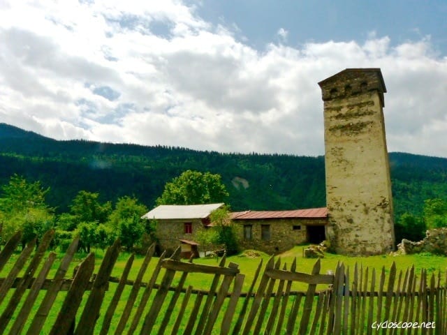 Svan tower in Latali