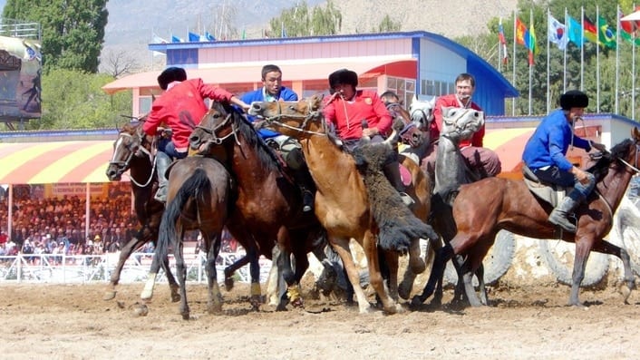 Kok Boru at World Nomad Games - Kyrgyzstan
