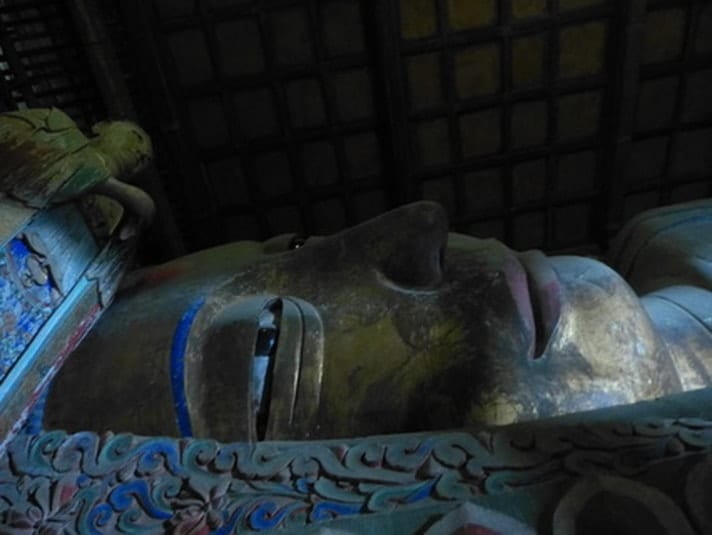 sleeping Buddha, Zhangye biggest in China