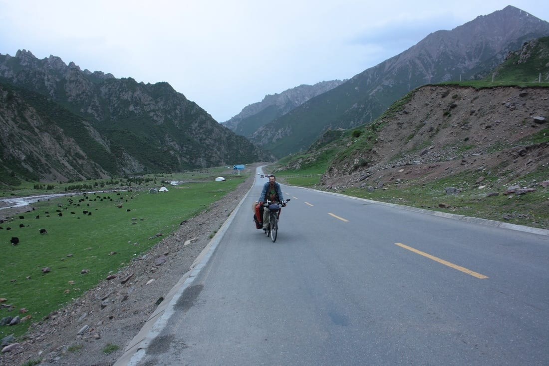 Qinghai mountains, China