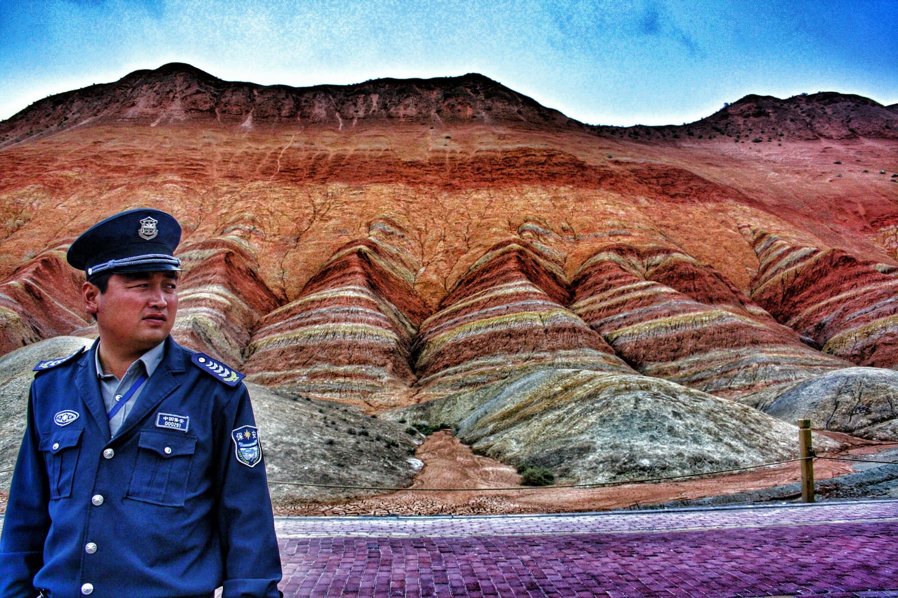 Danxia Shan Zhangye China Rainbow mountains