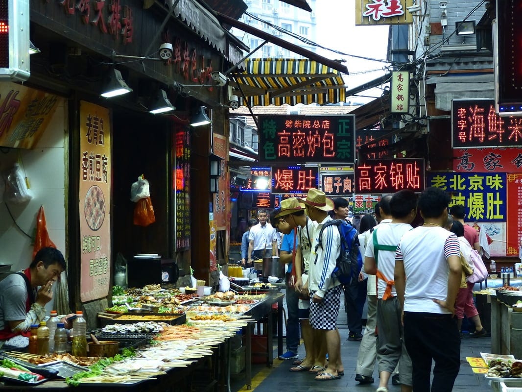 mercato di Qingdao, Shandong