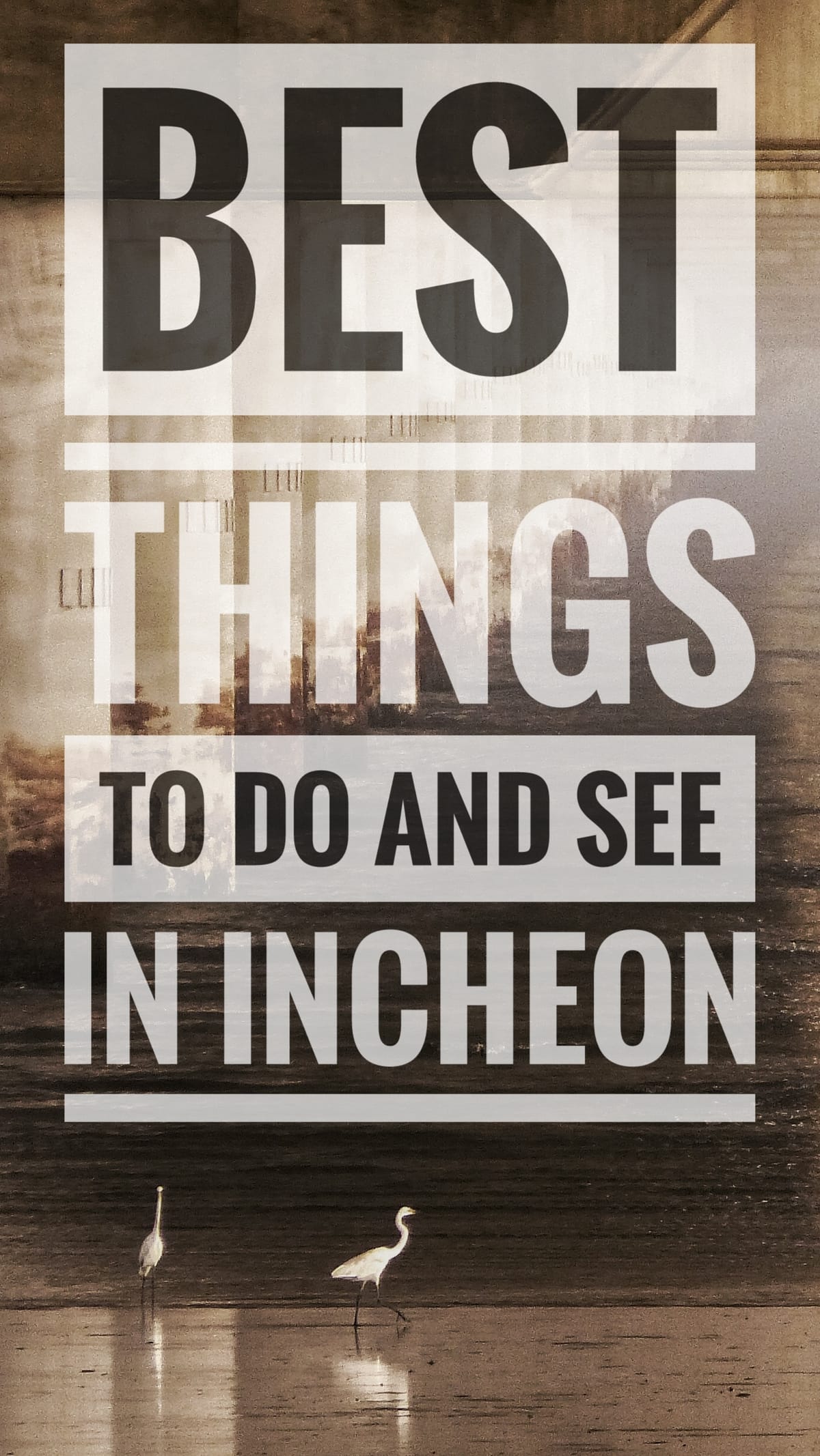 things to do incheon