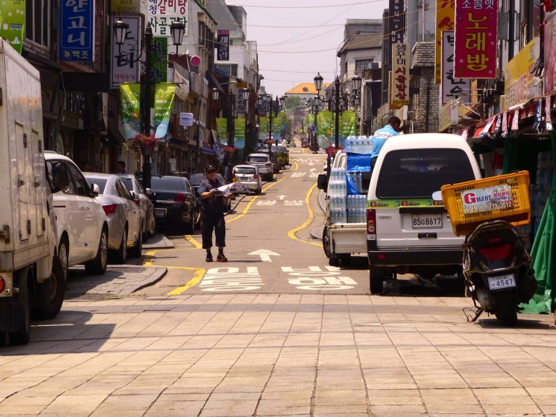 cycling south korea