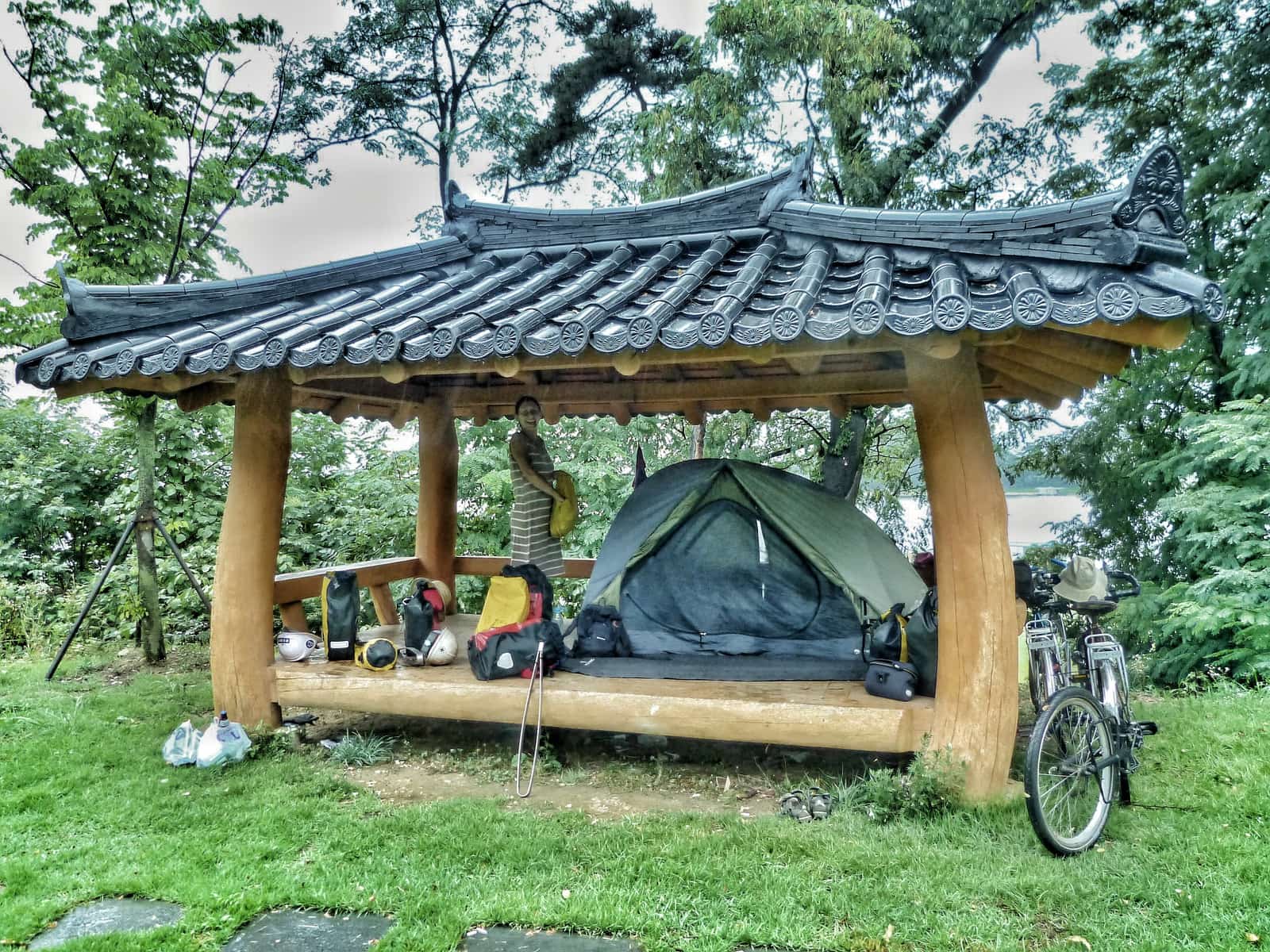 free camping Korea