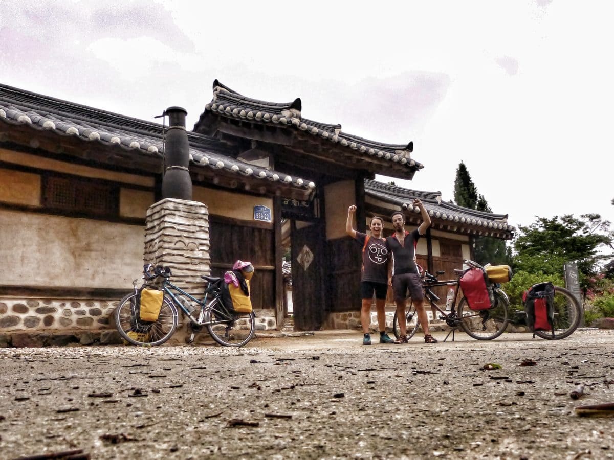 bicycle touring korea