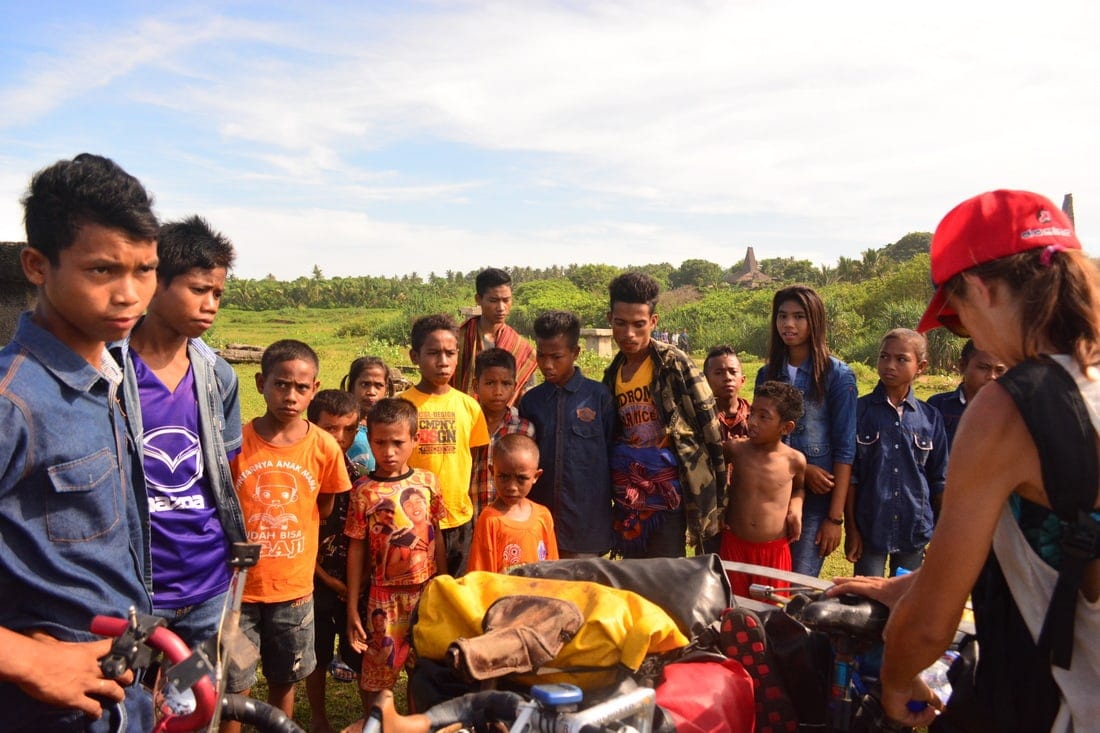 bicycle touring Sumba