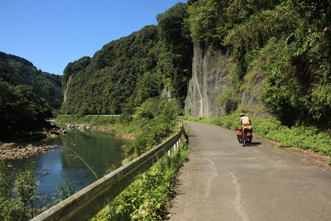 viaggio in bici Kyushu Giappone