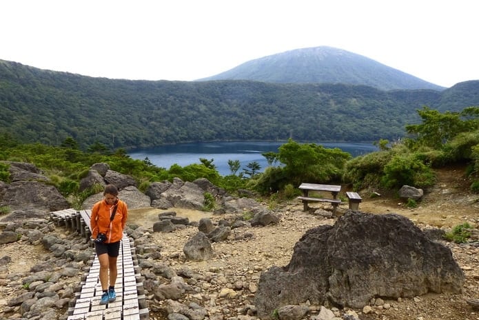 volcano itinerary kyushu Japan