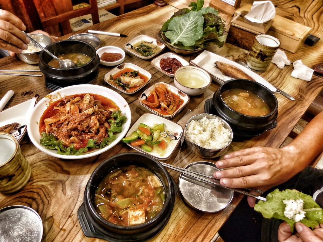 budget korean food