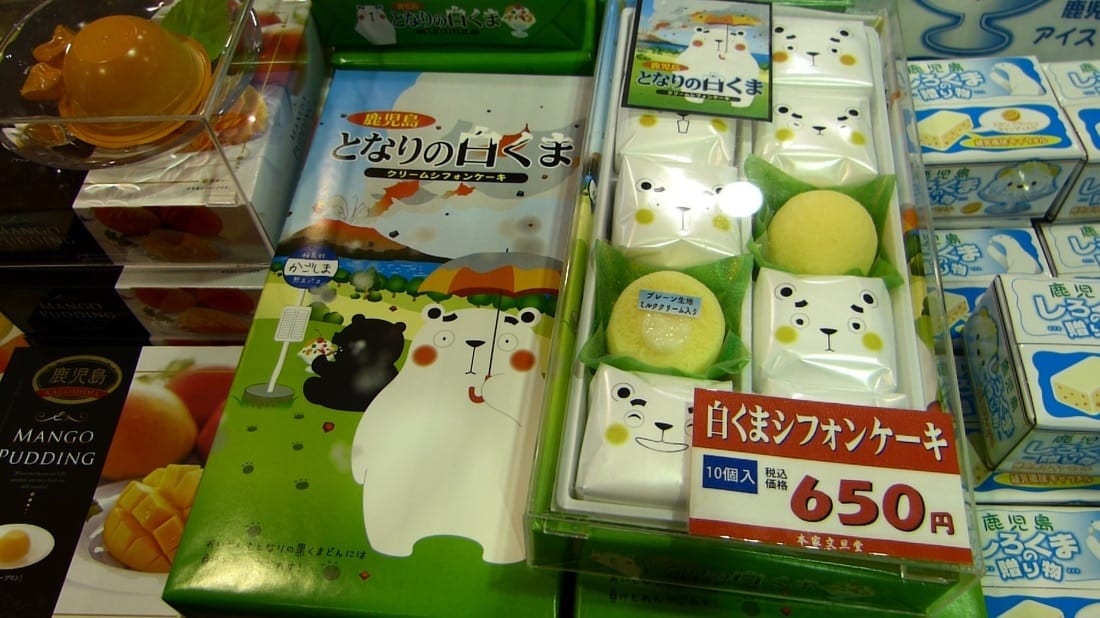 Japanese cartoonish sweets