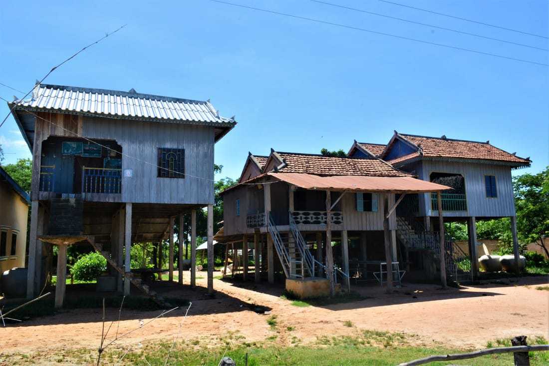 casa tradizionale Khmer