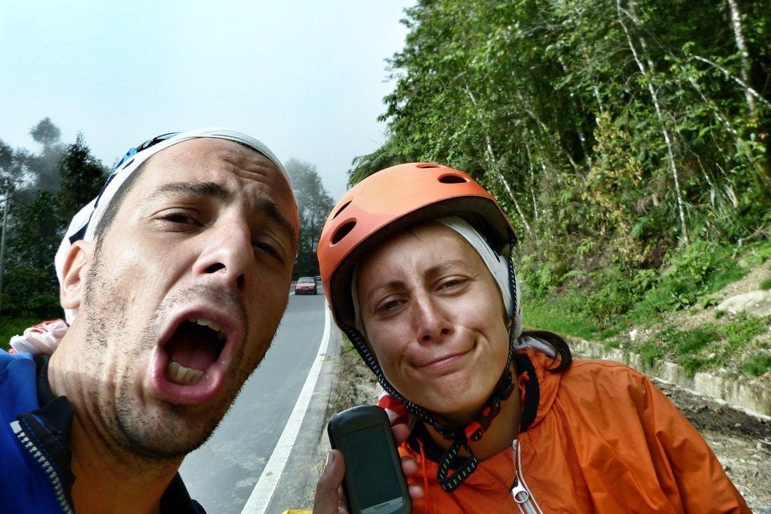 bicycle touring Sabah Malaysian Borneo Crocker range