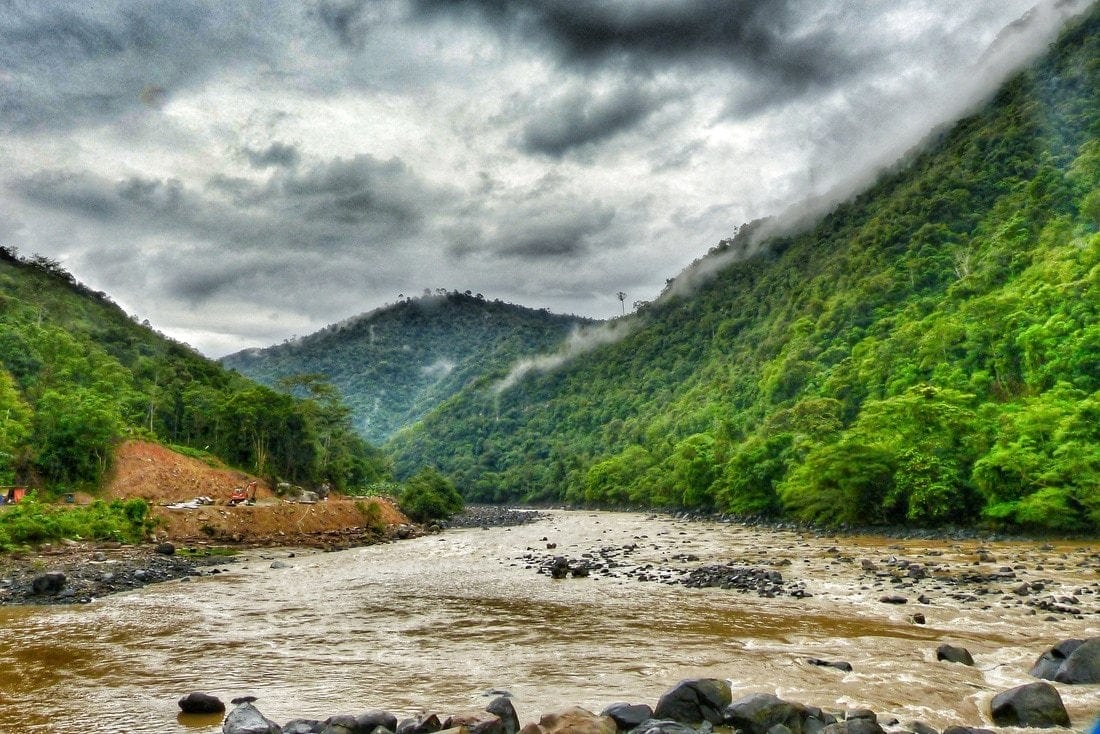 Borneo train Padas river