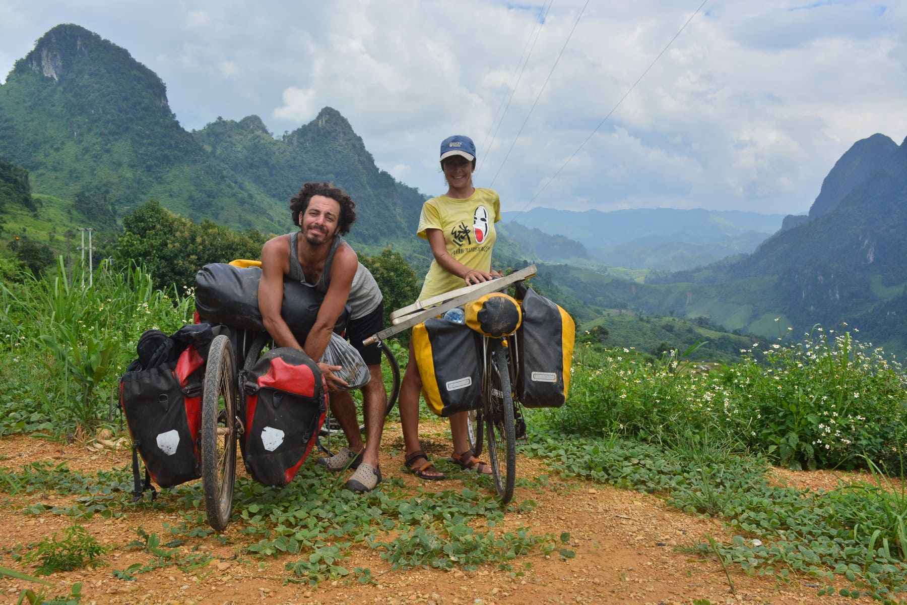 Cycloscope bicycle touring in Laos, South East Asia