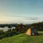 bicycle touring wild camping kyushu japan