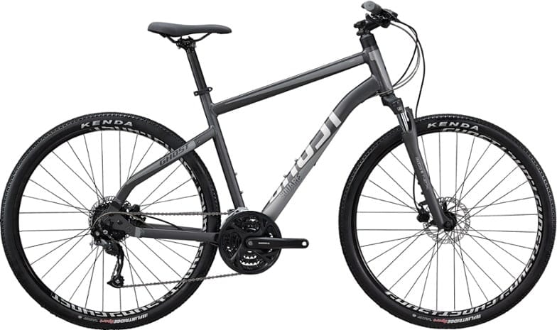 Cheap suspension touring bicycle