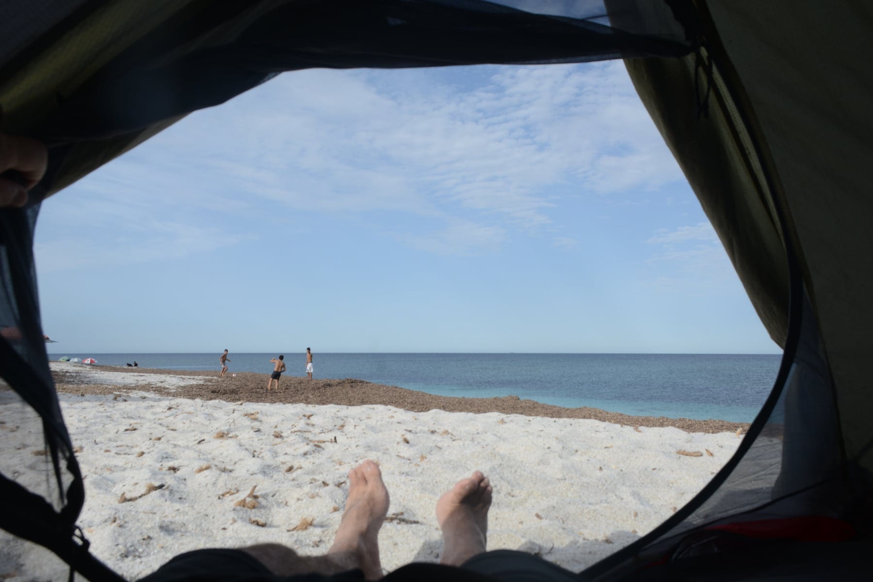 Campeggio libero in Sardegna