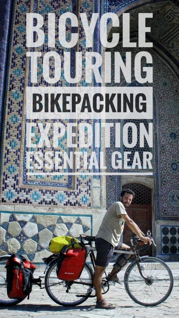 what to bring bicycle touring bikepacking equipment