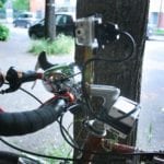 Electronic equipment bicycle touring