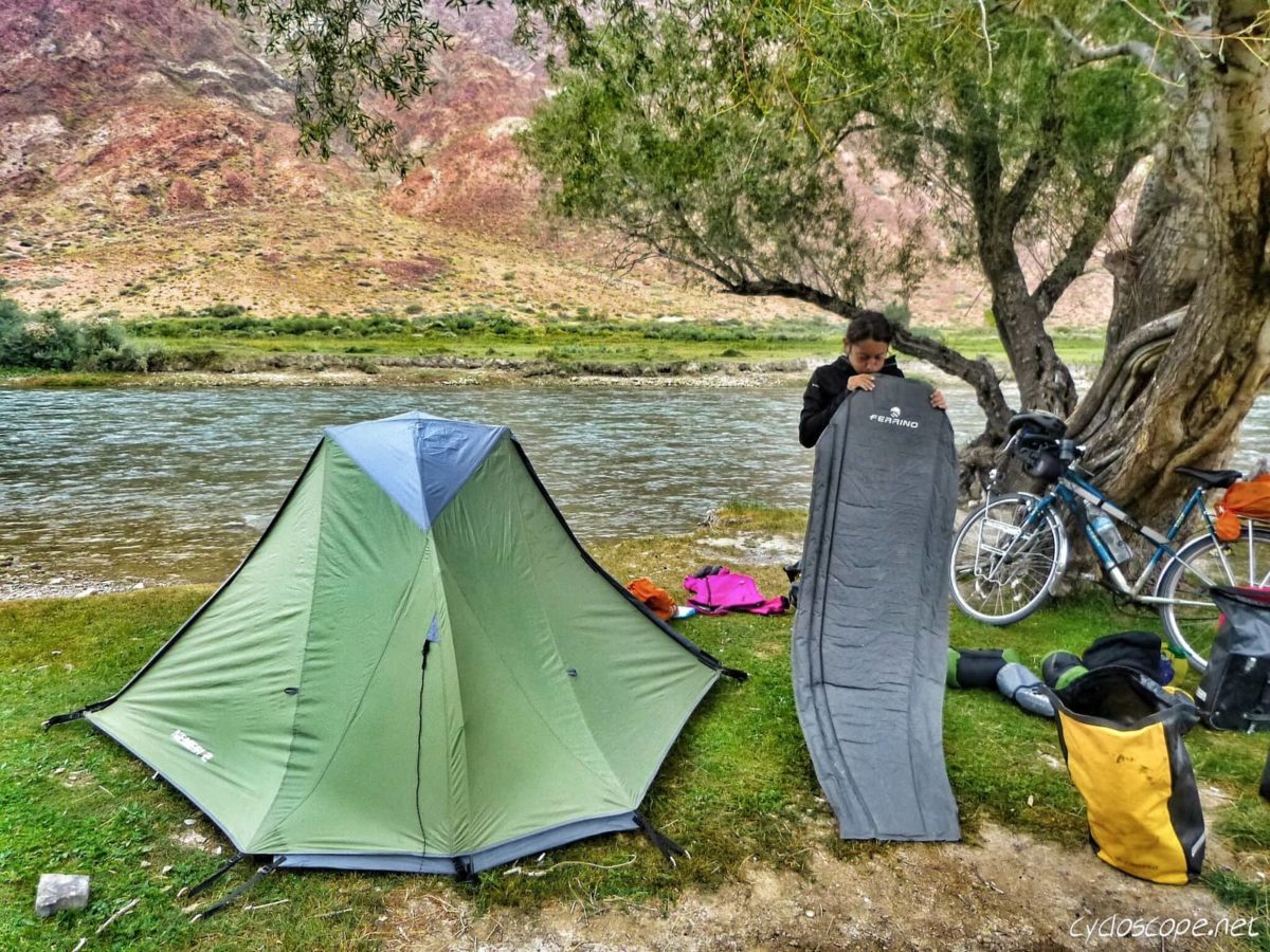 bicycle camping gear