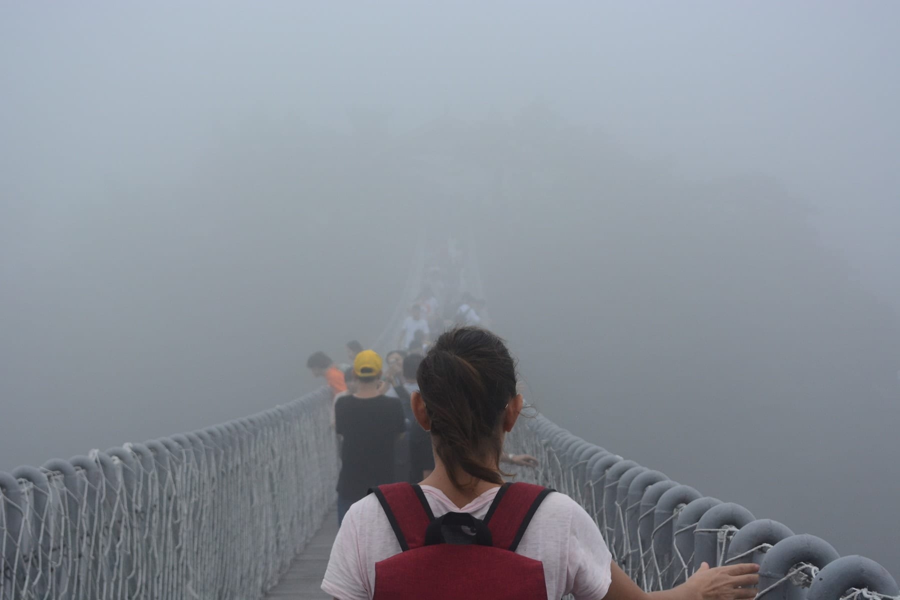 alto ponte sospeso Cina