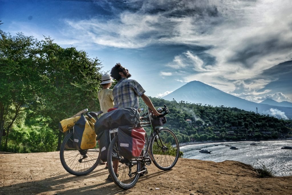 bali travel bicycle