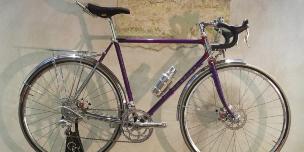 Custom bicycle made in italy Chesini touring