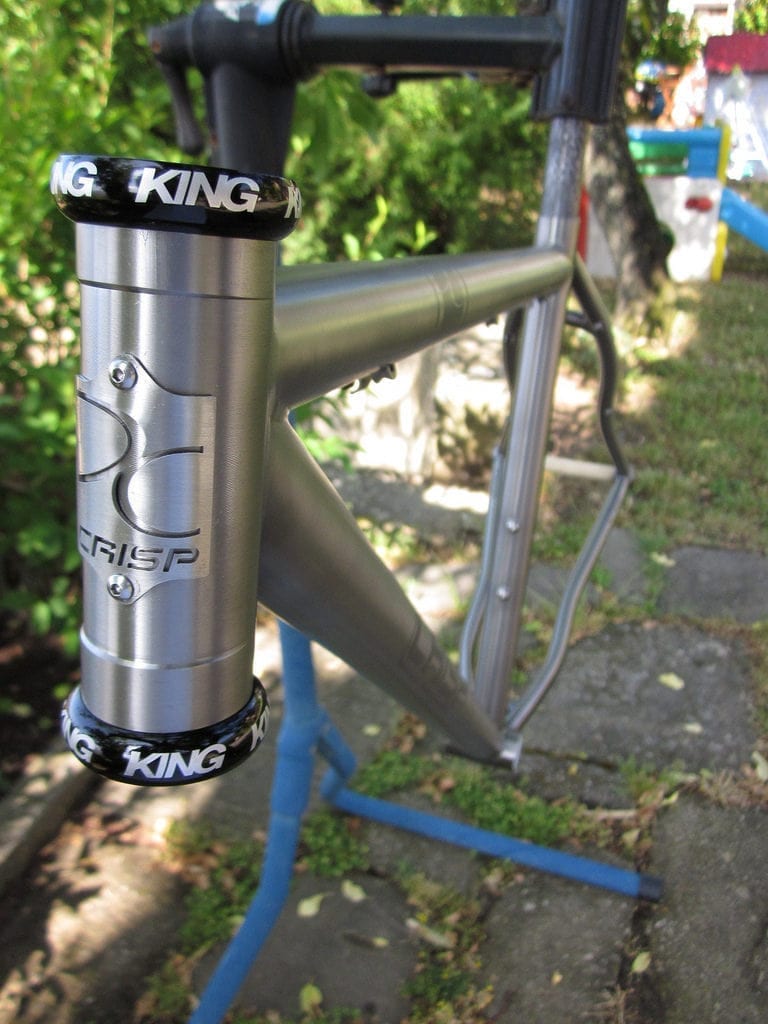 titanium bicycle made in italy Crisp touring