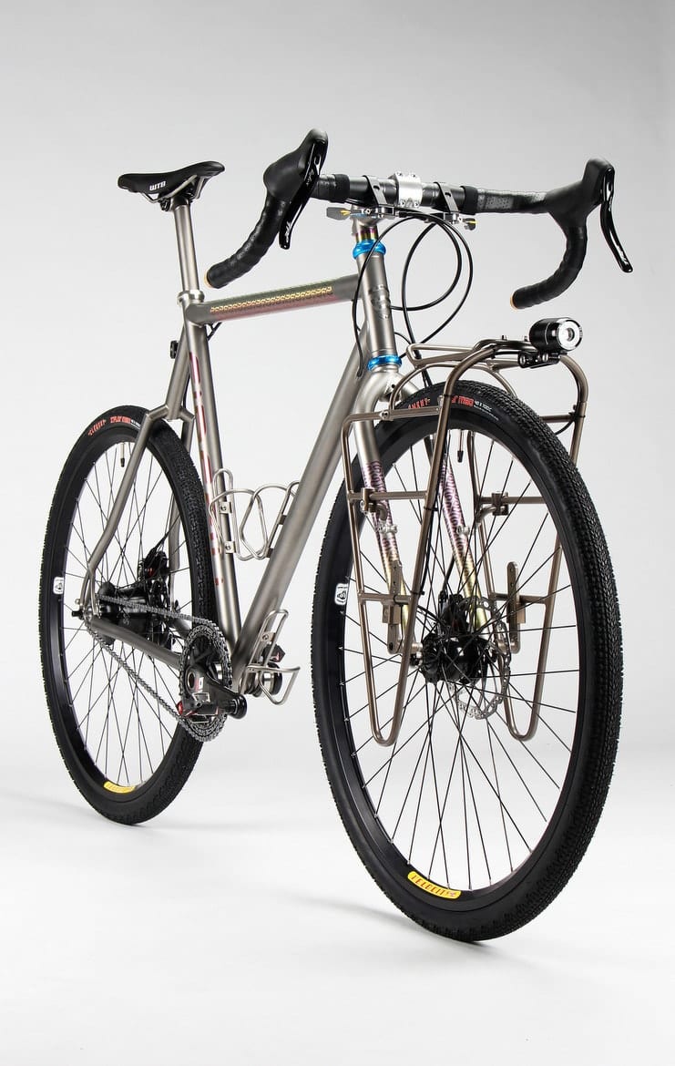 titanium touring bikes firefly