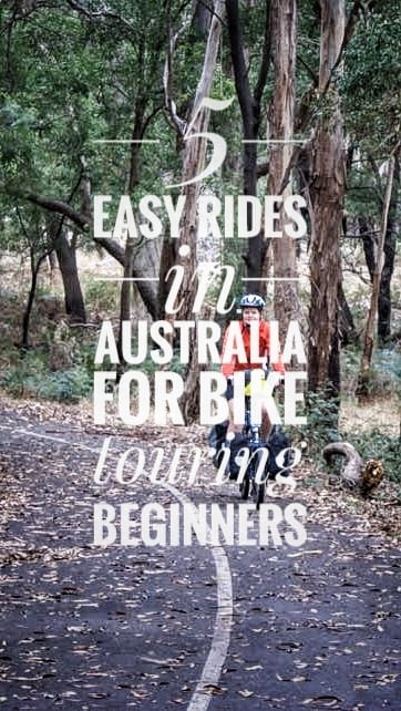 easy rides Australia bike touring beginners