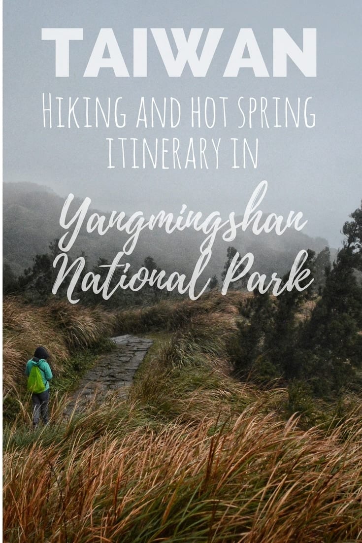 Yangmingshan Hot spring hiking itinerary