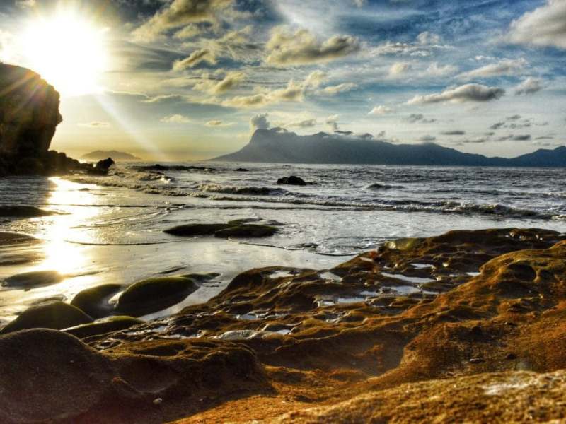 Teluk Pako, Bako National Park, Sarawak, Borneo, Malaysia