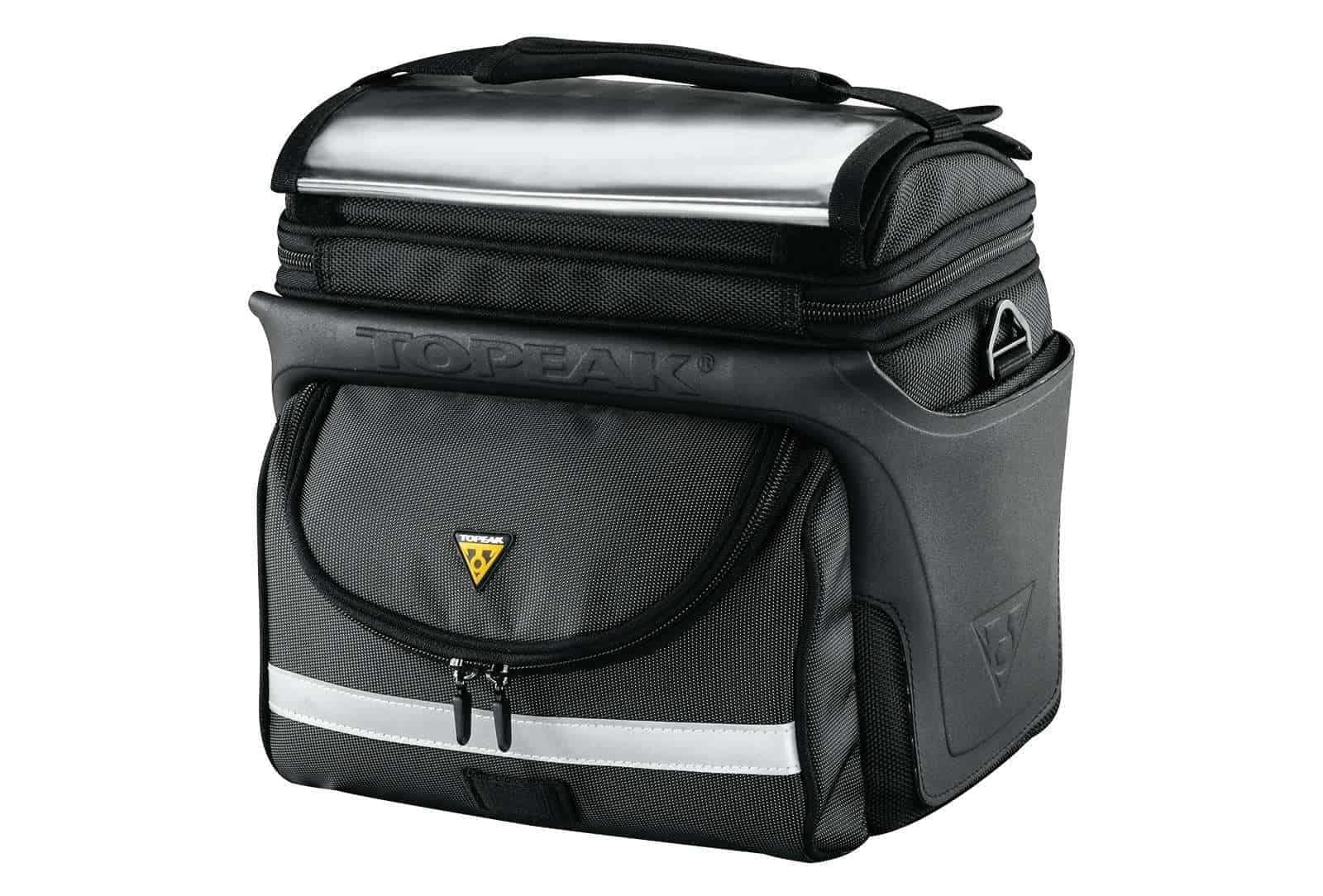 Best Handle Bar Bag for touring Topeak Topeak TourGuide DX with Fixer 8
