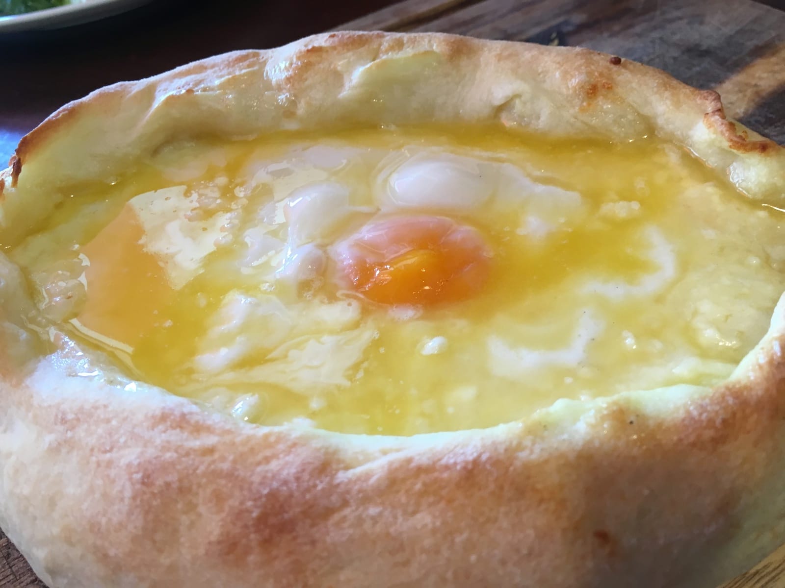 best georgian food Adjurali Khachapuri