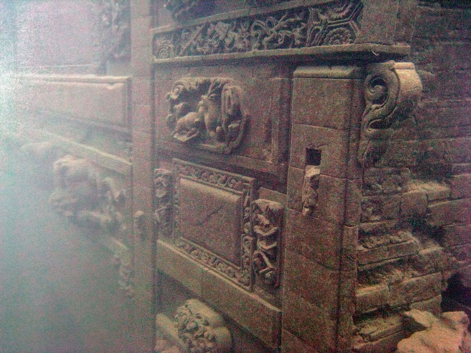 Ancient underwater city - Qian Dao Lake