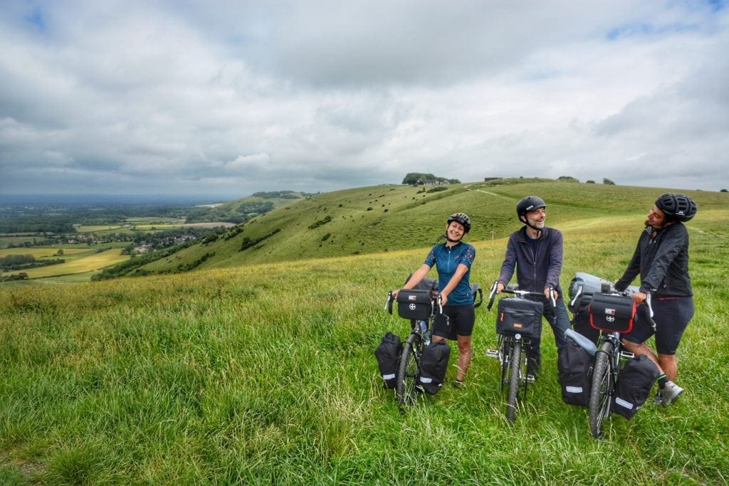 The Thrill of the Trail - Challenging the South Downs Way fully loaded 9