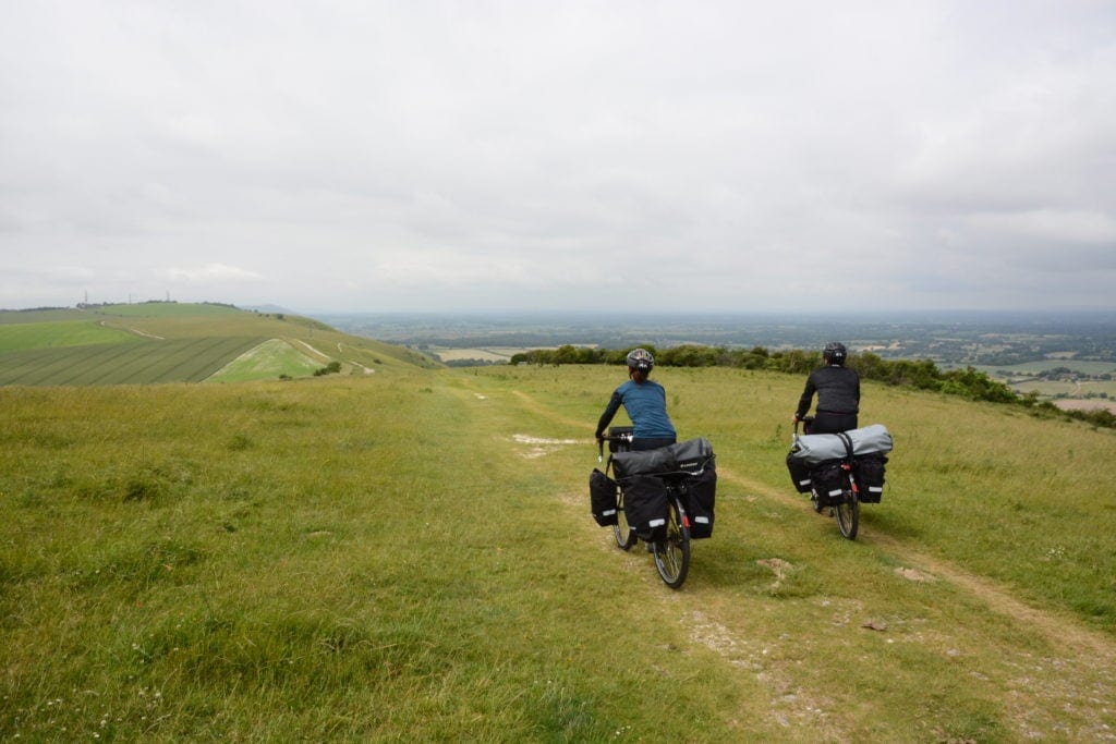 Cycling The South Downs Way Bikepacking Fully Loaded