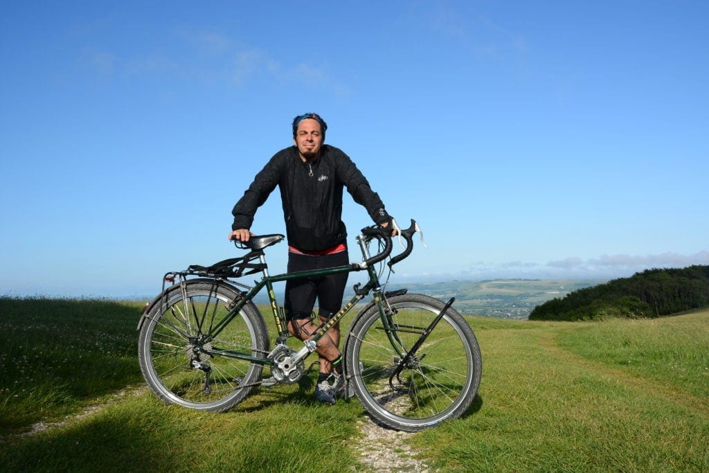 The Thrill of the Trail - Challenging the South Downs Way fully loaded 3