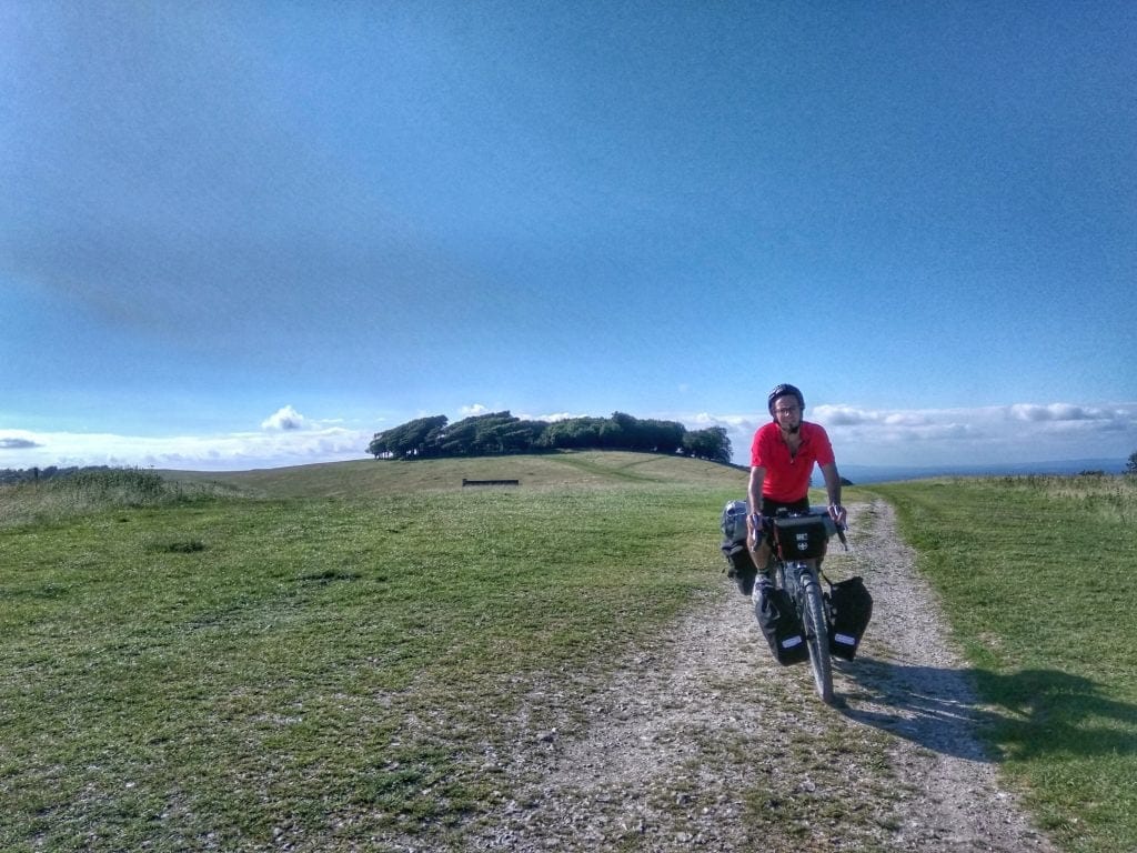 The Thrill of the Trail - Challenging the South Downs Way fully loaded 2