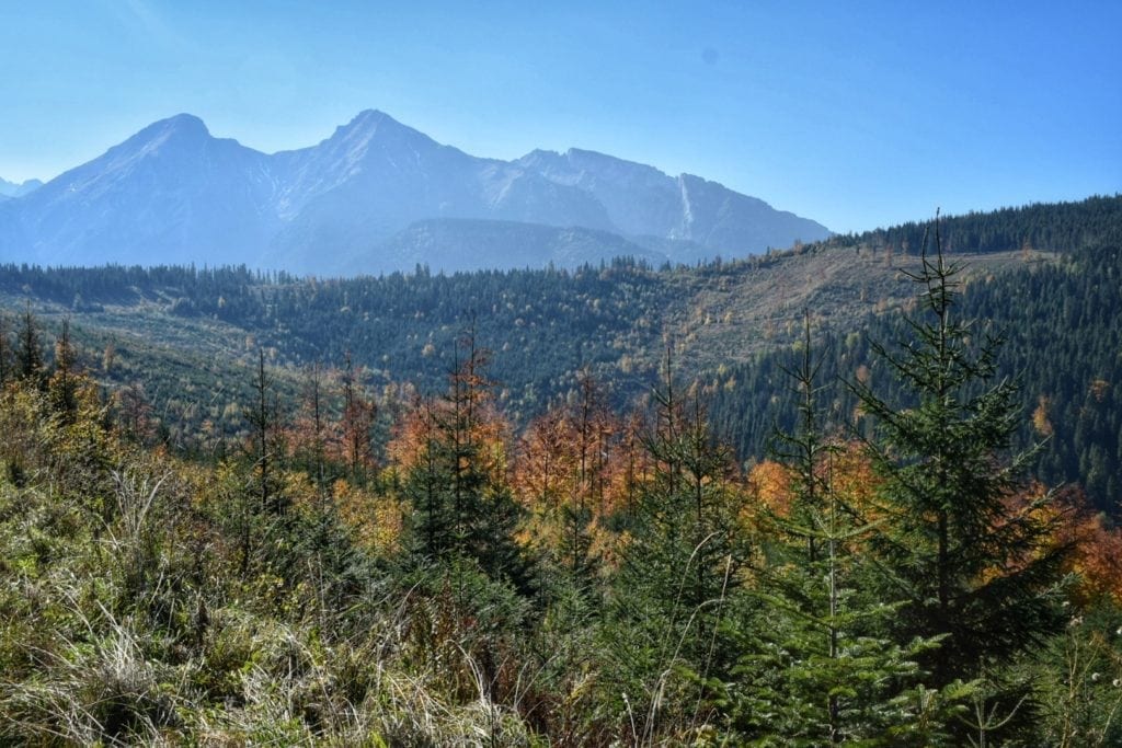 monti tatra in bici