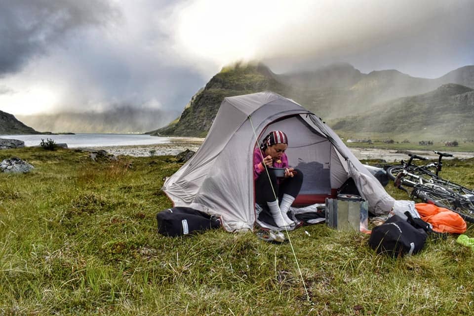 camping lofoten islands