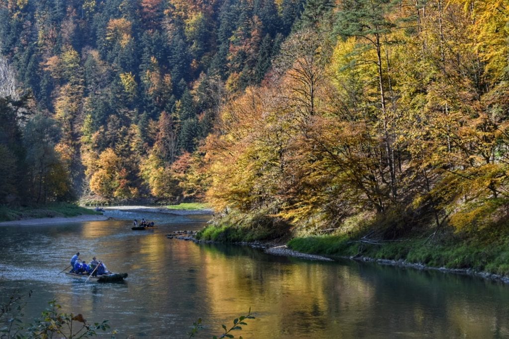 dunajec river gorge rafting