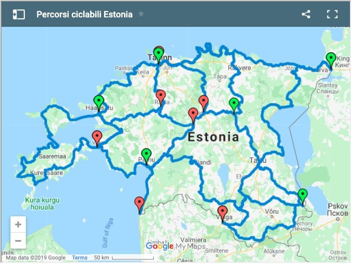 estonia bike routes