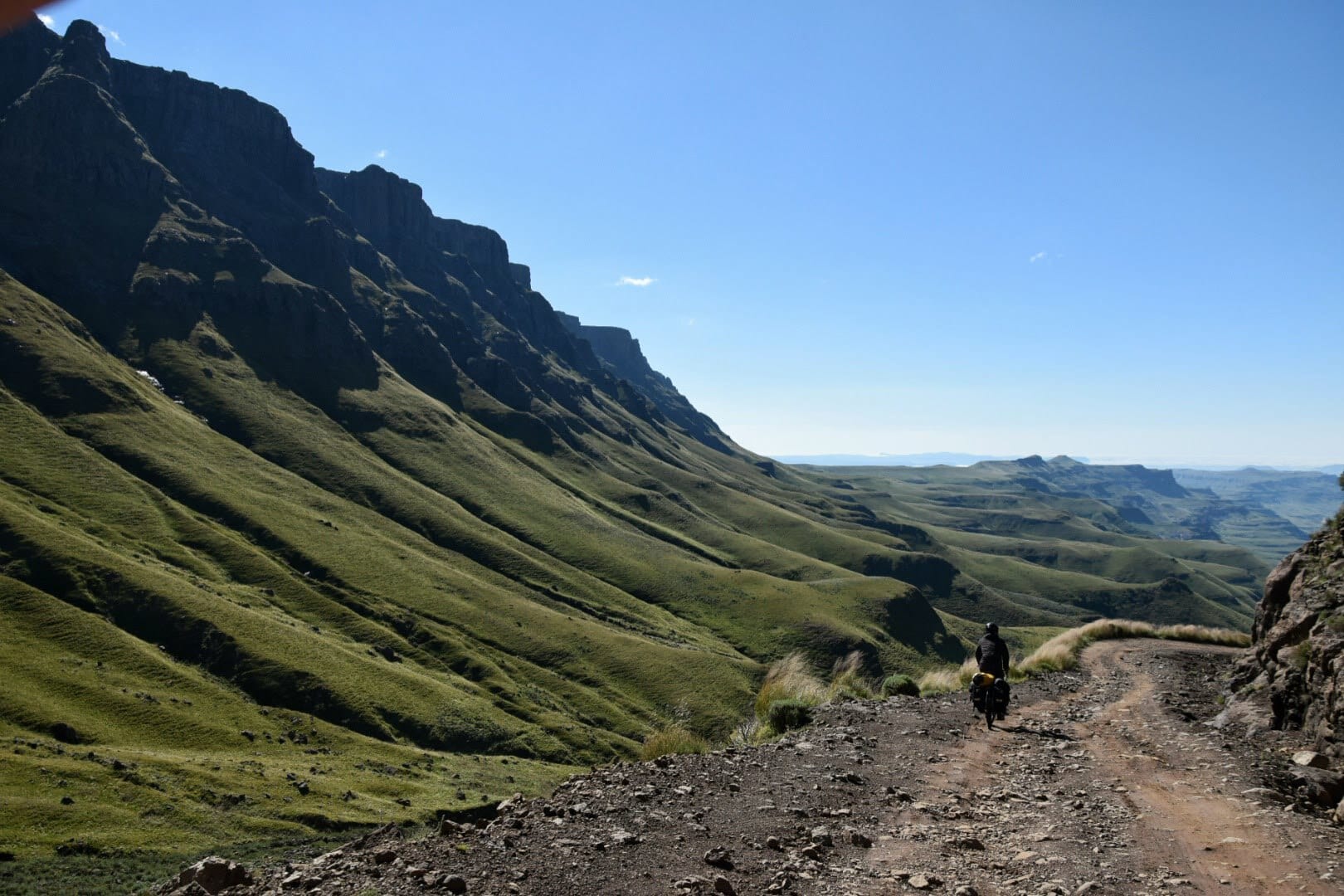 Drakensberg in bicicletta