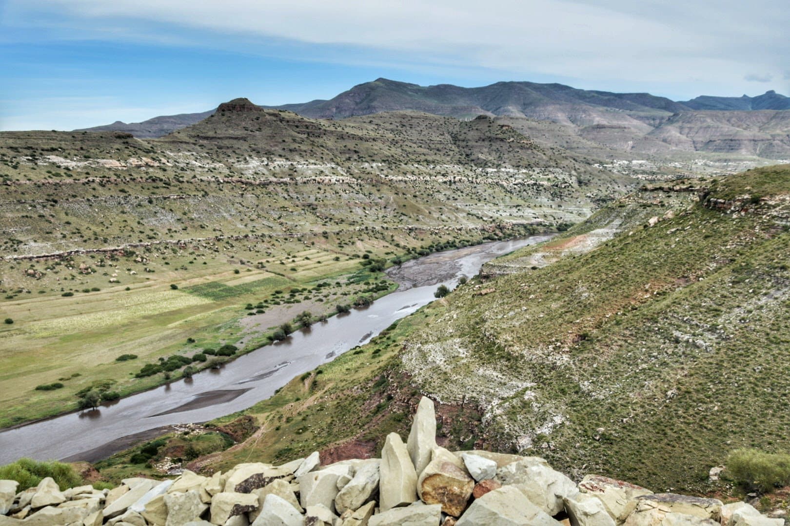 Lesotho Orange Senqu River