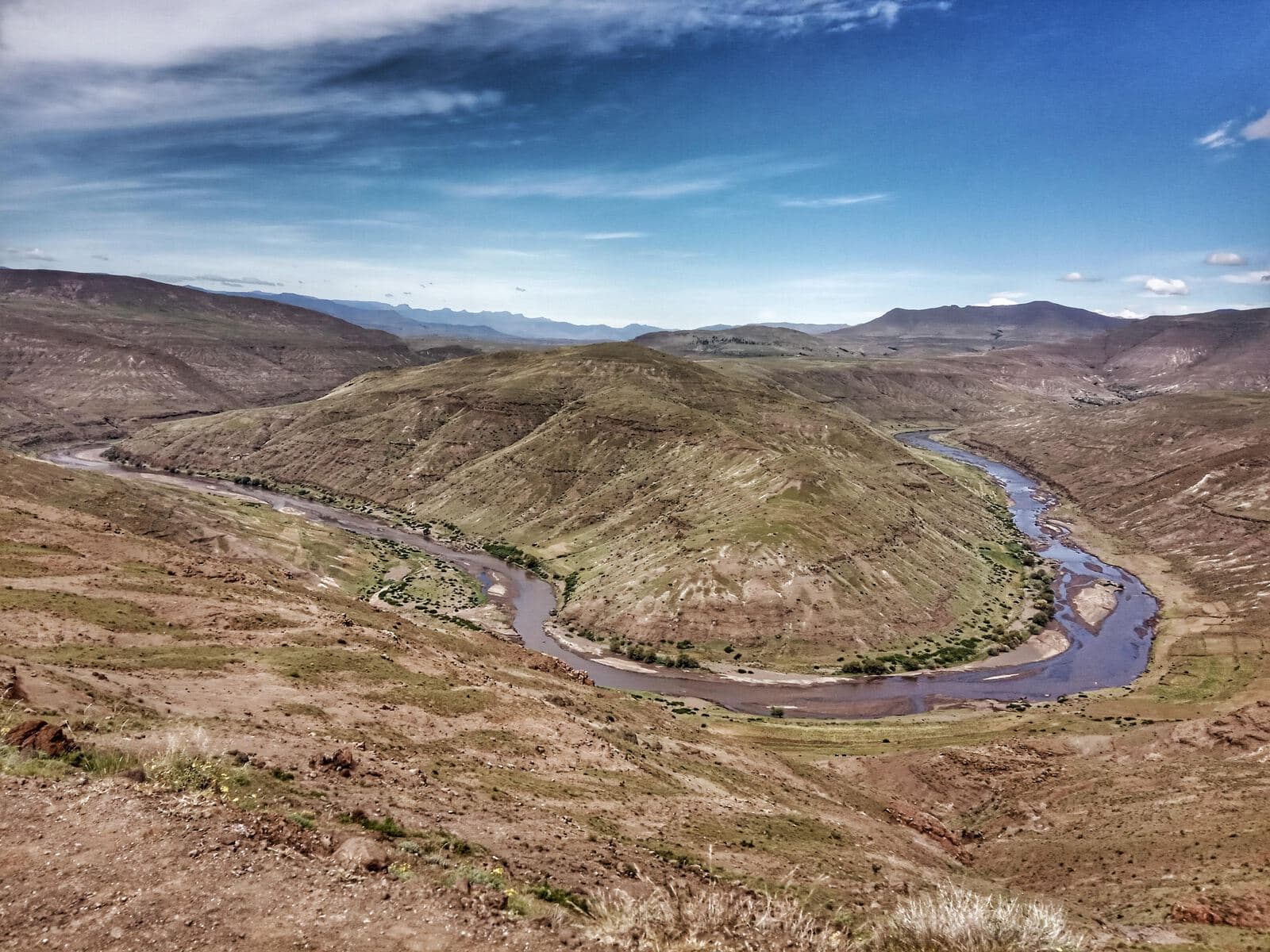 Orange river Lesotho